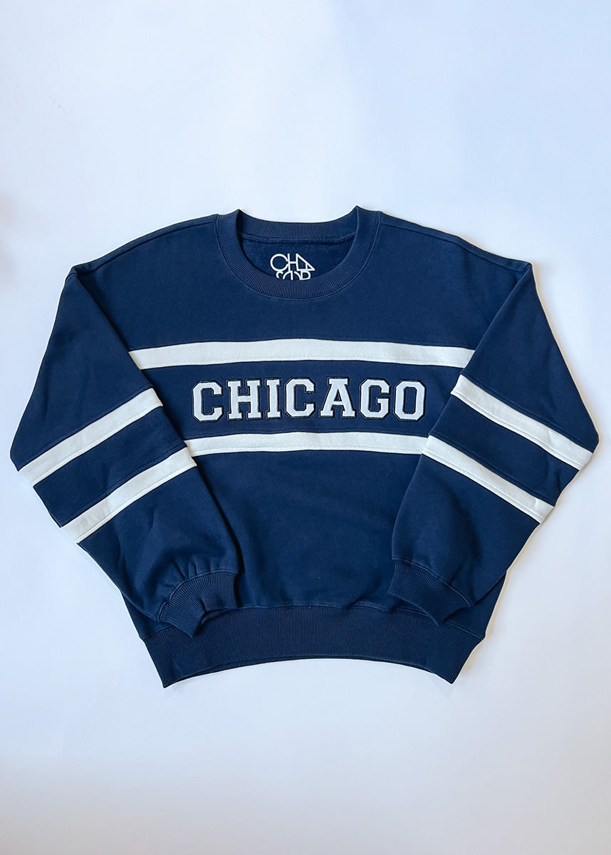 Chicago Rugby Crewneck - Navy