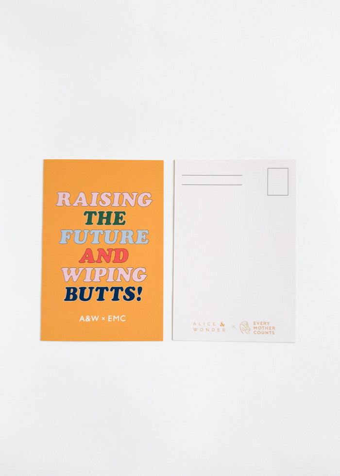 Raising The Future Postcard
