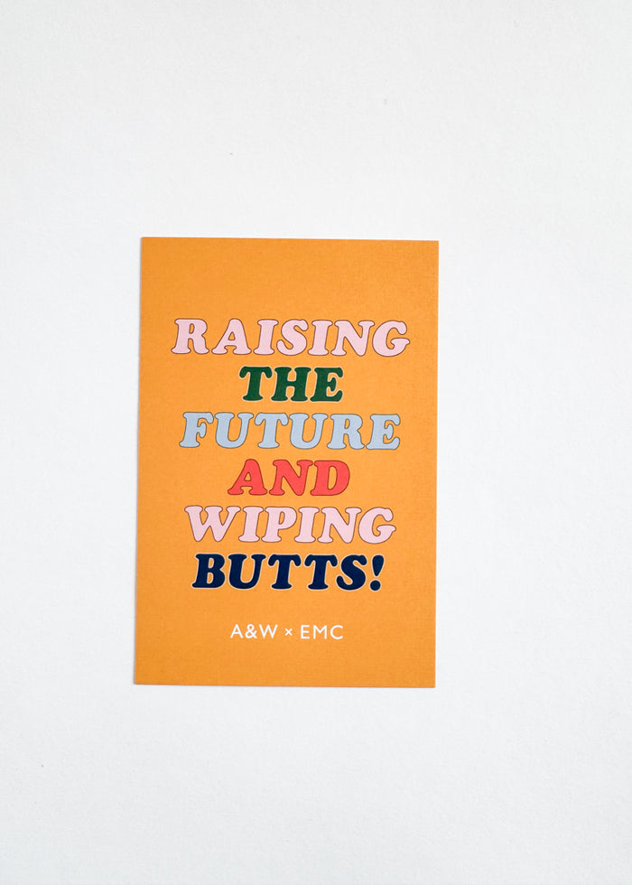 Raising The Future Postcard