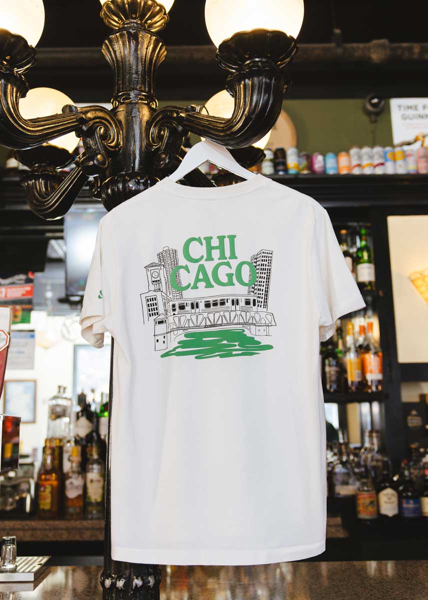 Chicago Green River Garment-Dyed Tee