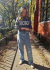 Chicago Crop Sweater - Gray