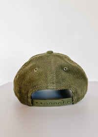 Toddler Chicago Cord Hat - Olive
