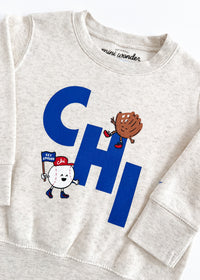Chi Baseball Game Day Buddies Sweatshirt