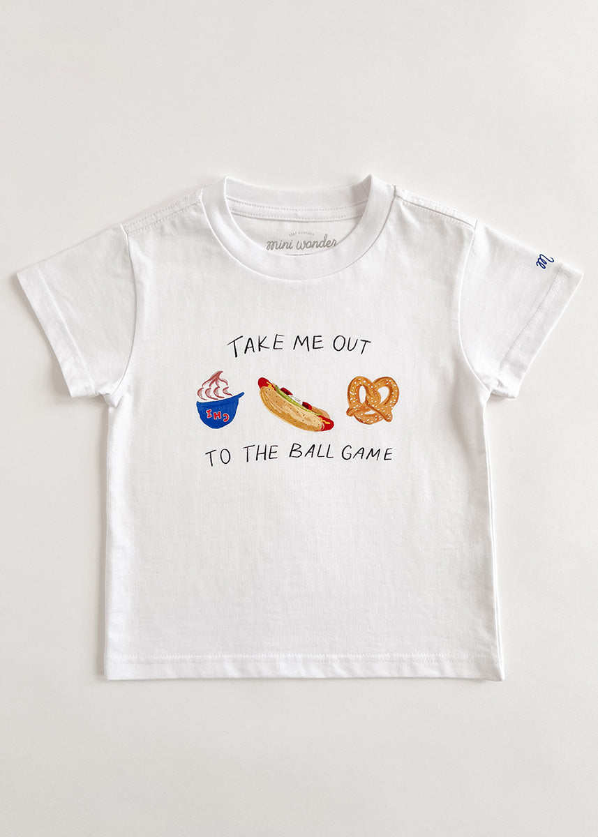 Take Me Out To The Ballgame Toddler Tee