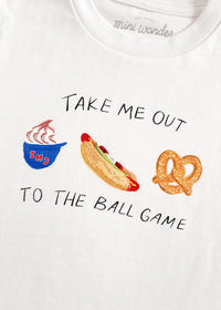 Take Me Out To The Ballgame Toddler Tee
