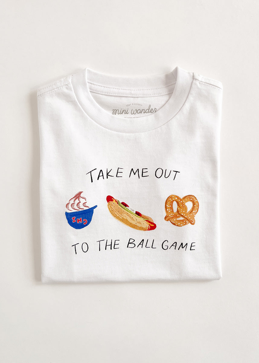 Take Me Out To The Ballgame Toddler Tee