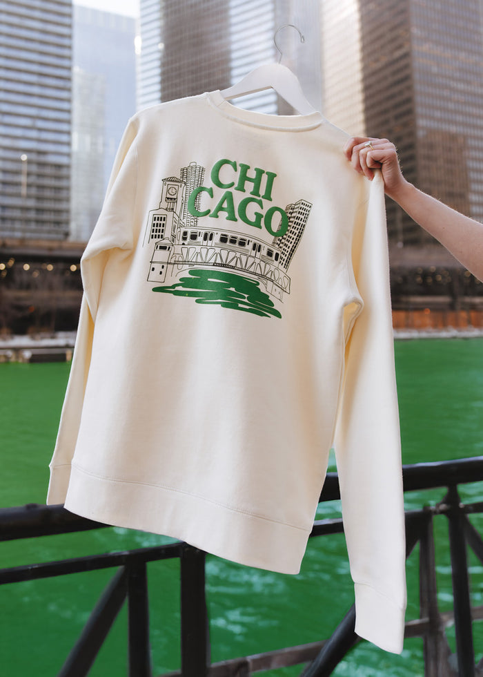 Chicago Green River Crewneck Sweatshirt