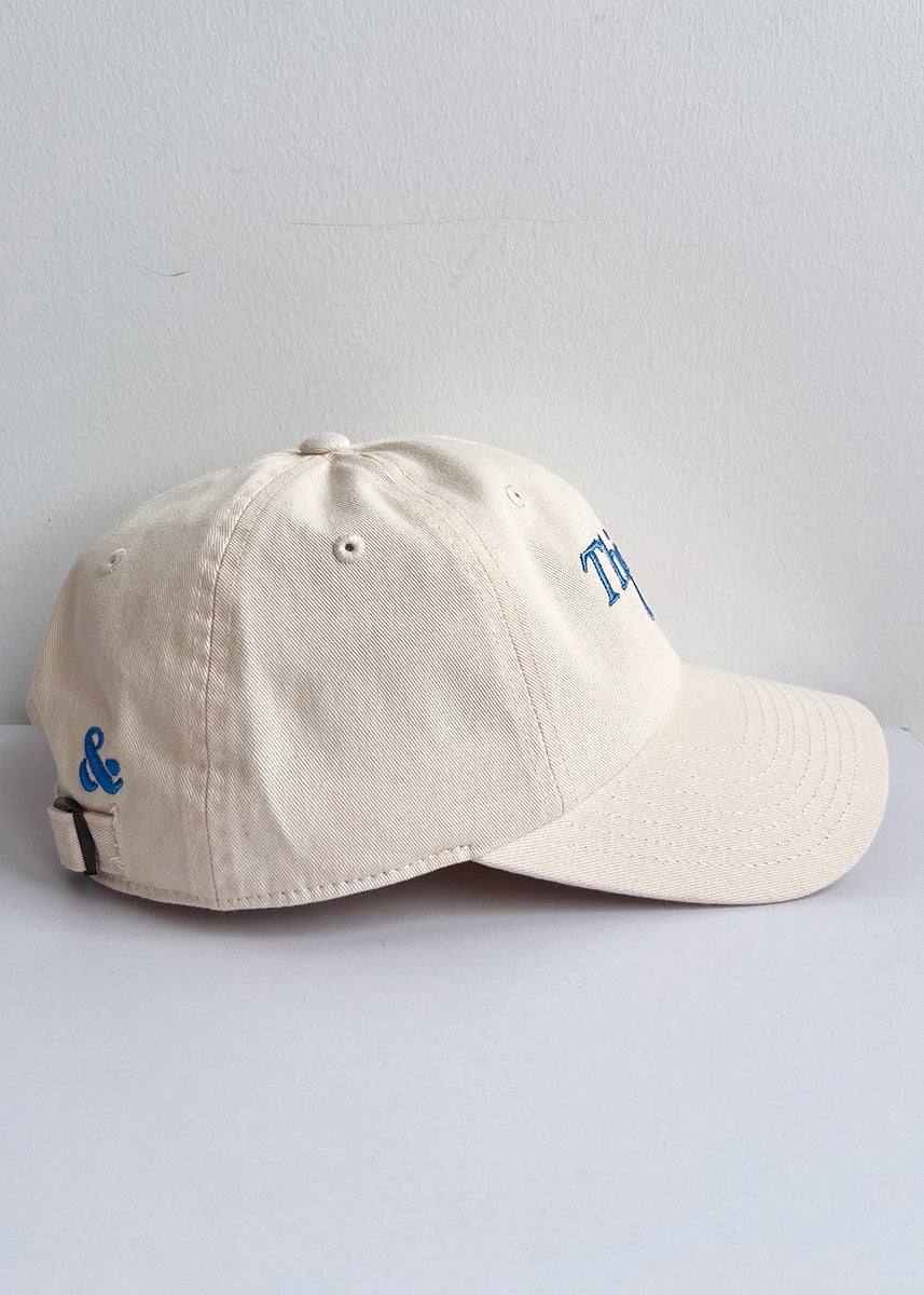Third Coast Dad Hat - Ivory & Cobalt
