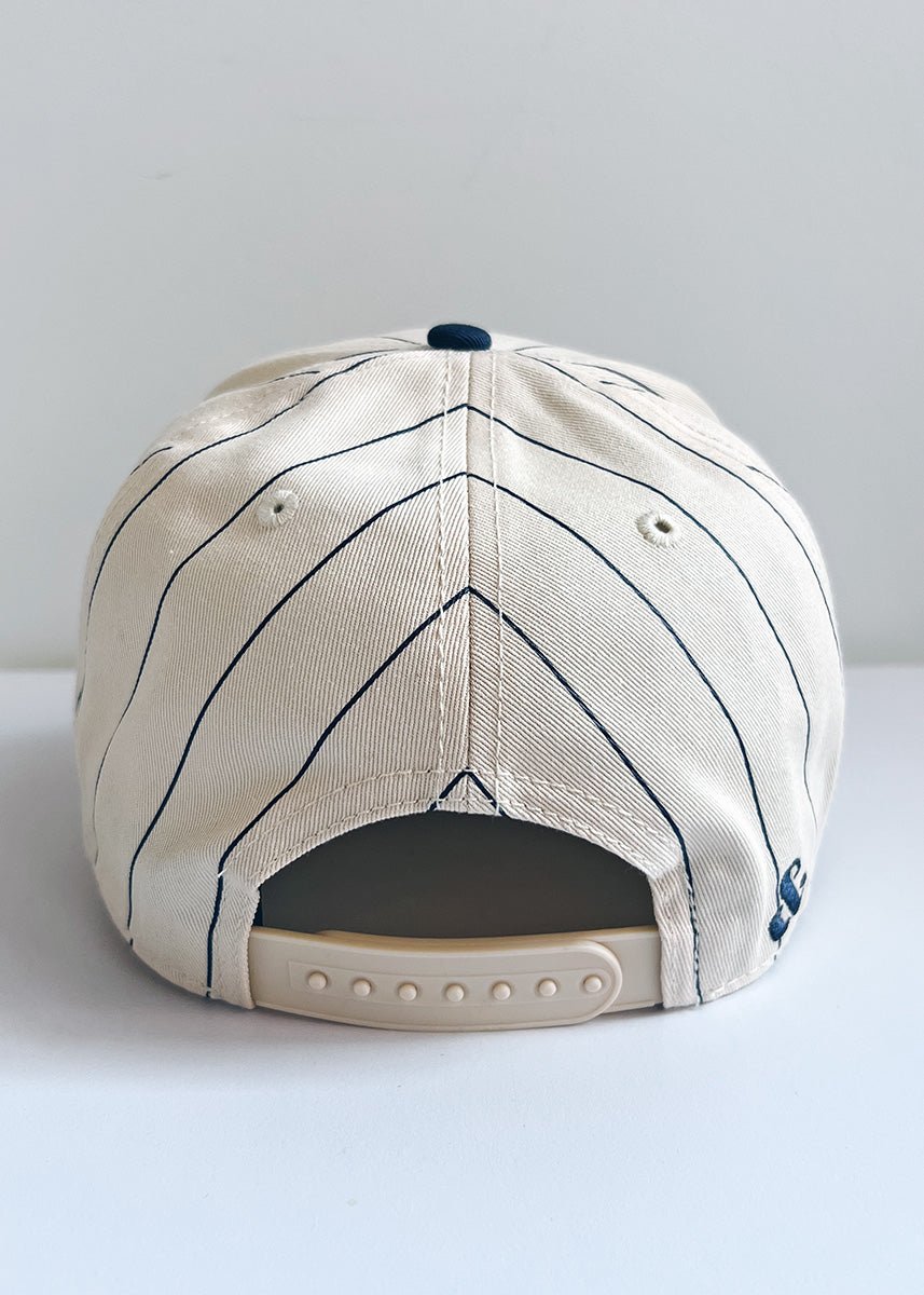 Chicago Puff Pinstripe Baseball Cap - Breaker Blue