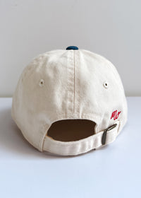 Youth Chi Heart Icon Hat - Ivory & Breaker Blue