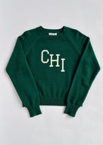 Chi Classic Crew Sweater - Green