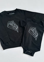 Deep Dish Toddler Sweatshirt - Black