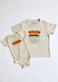 Hot Dog, It's Chicago! Short Sleeve Onesie