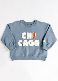 Chicago Hot Dog Terry Oversized Sweatsuit Set
