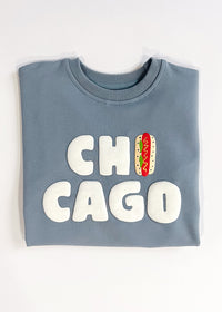 Chicago Hot Dog Terry Oversized Sweatsuit Set