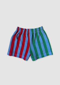 Terry Striped Shorts