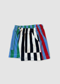 Terry Striped Shorts