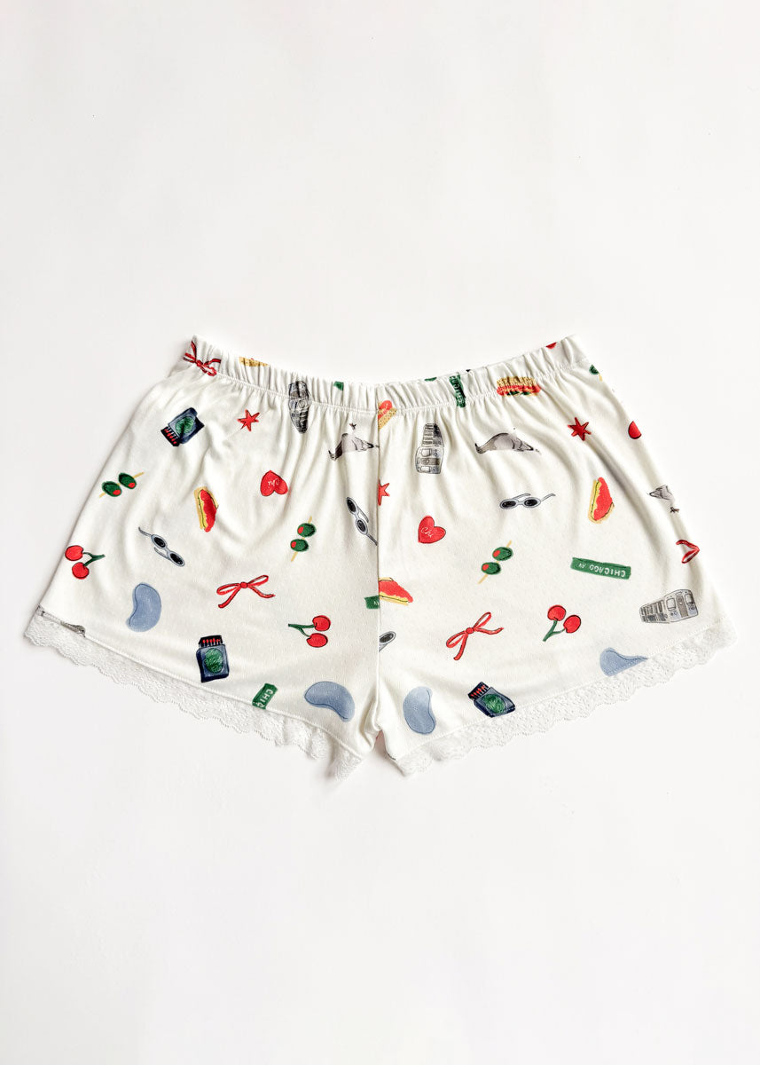 Chi Icons Pointelle Short