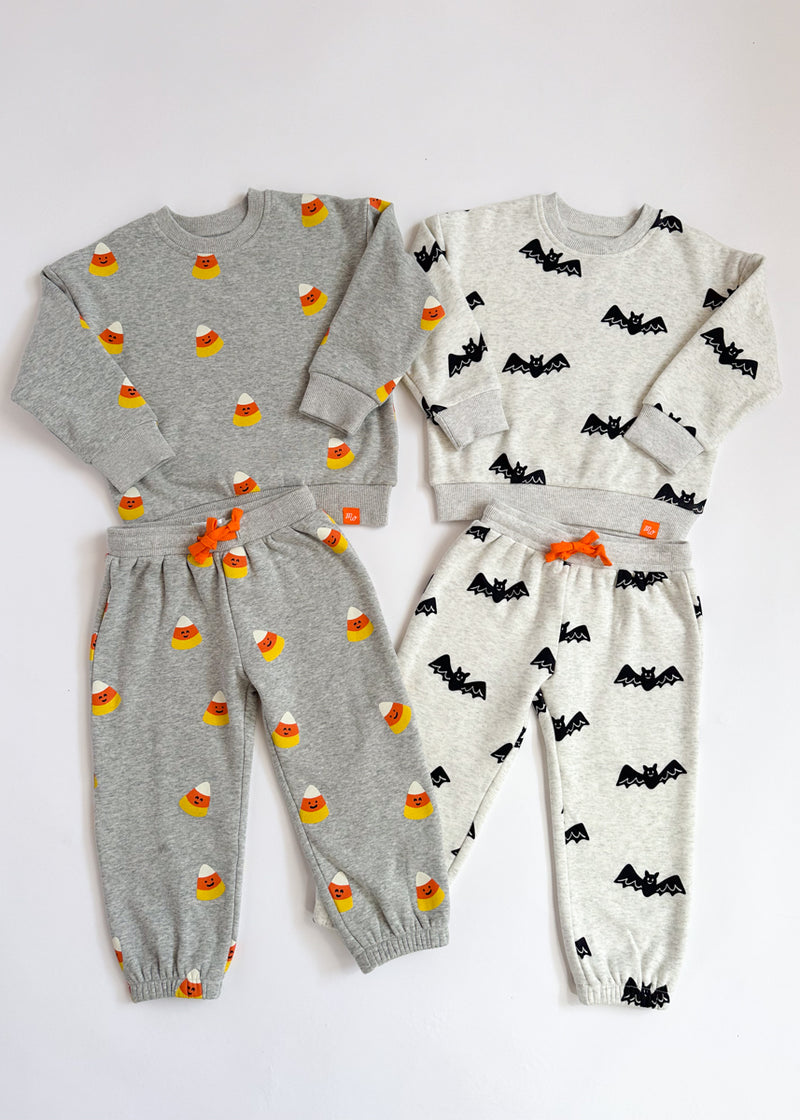 Candy Corn Sweatsuit Set
