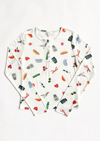 Chi Icons Pointelle LS Top