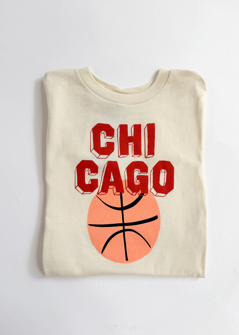 Chicago Basketball Toddler Tee