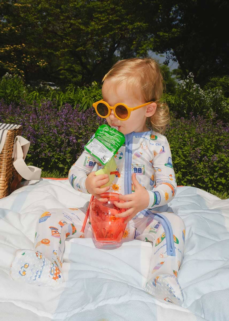 Summertime Chi Ruffle Footie