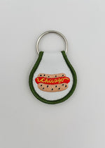 Chicago Dog Patch Keychain