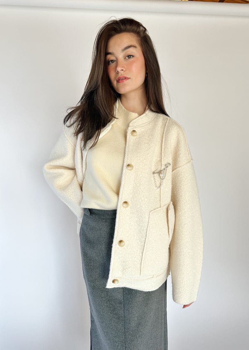 Louis Vuitton Slouchy Long Bomber Coat