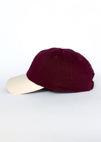C Is For Chicago 2-Tone Dad Hat - Burgundy
