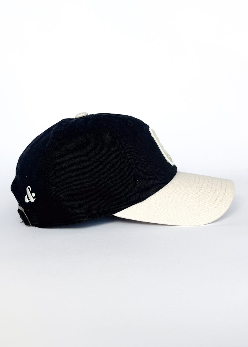 C Is For Chicago 2-Tone Dad Hat - Black