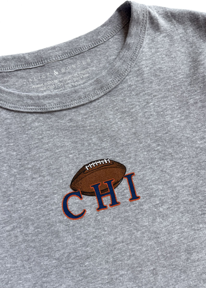 Chi Football Baby Tee