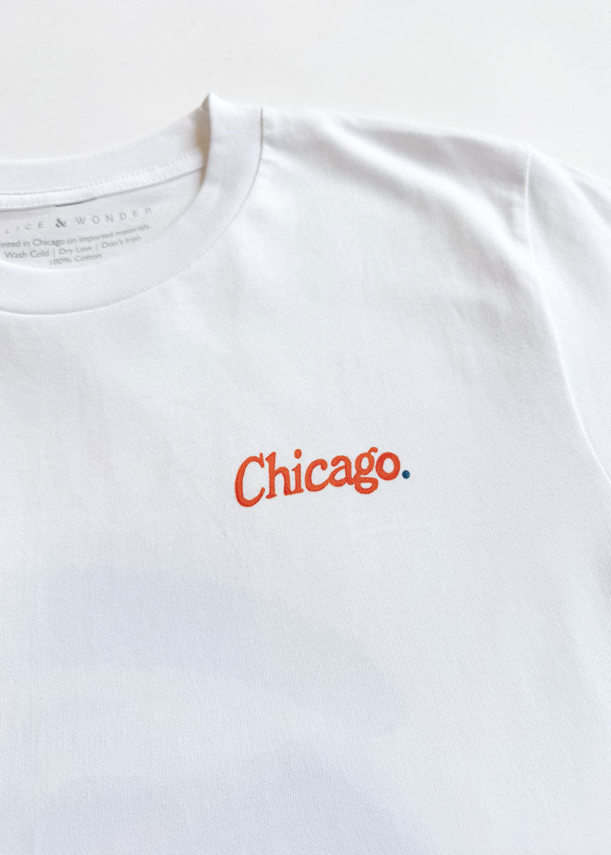 Chicago Hat Stack Tee