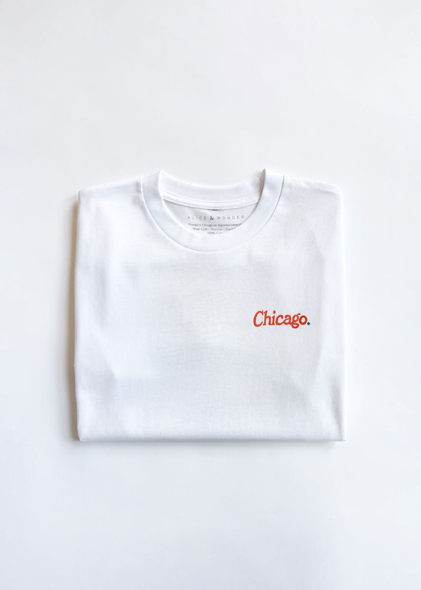 Chicago Hat Stack Tee