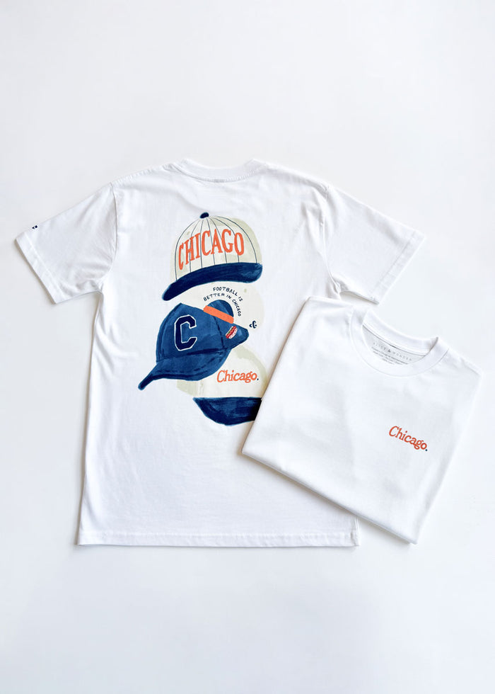 Chicago Hat Stack Tee