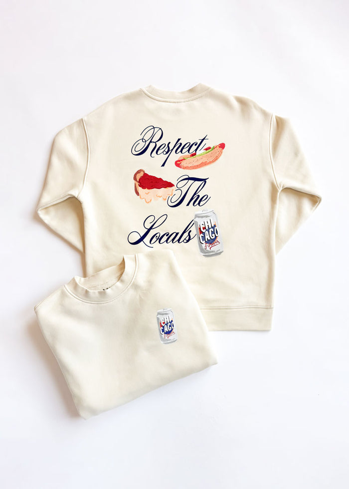 Respect the Locals Crewneck