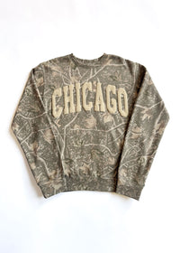 Collegiate Puff Crewneck - Camo