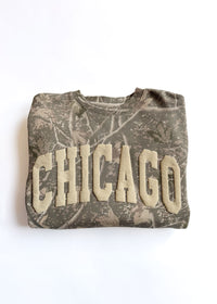 Collegiate Puff Crewneck - Camo