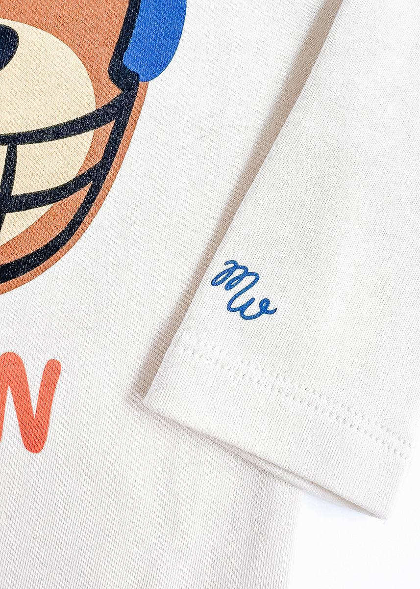 Mini Bear Long Sleeve Onesie