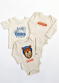 Mini Bear Long Sleeve Onesie