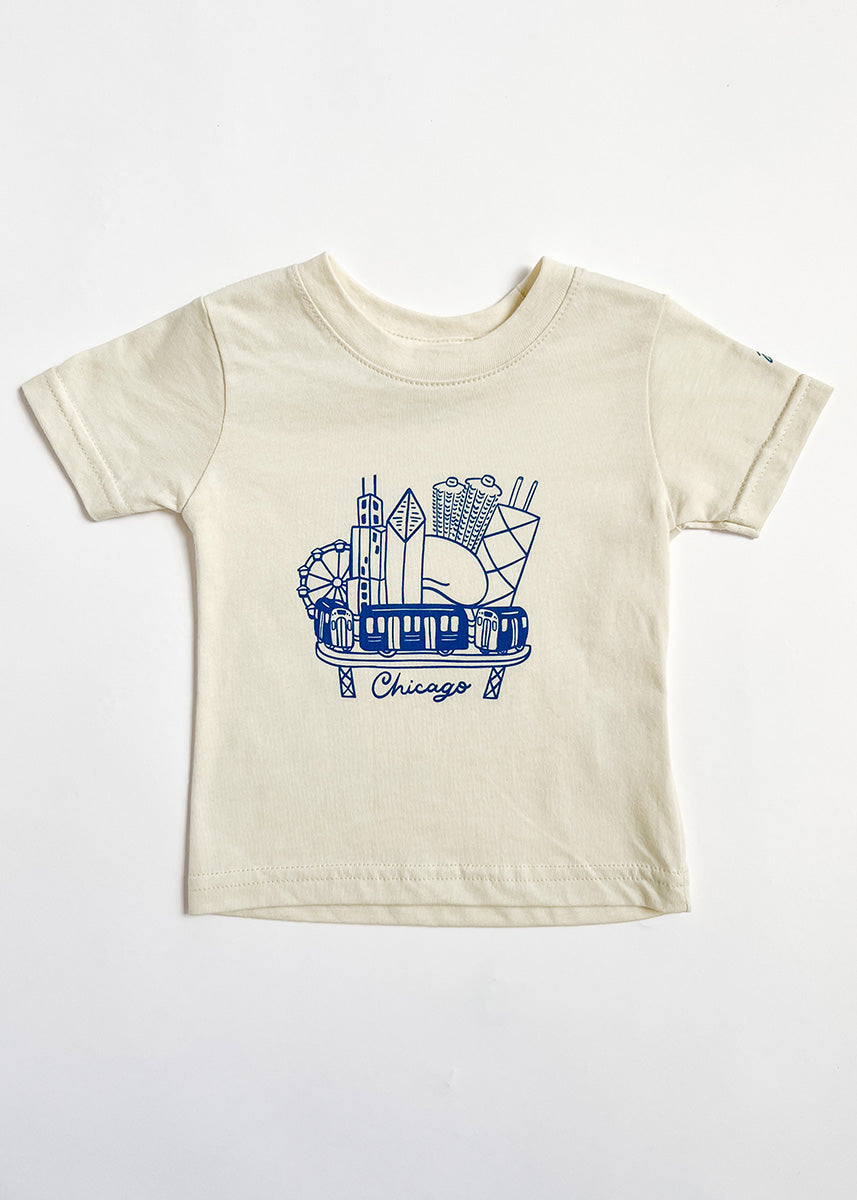 Sweet Home Chicago Skyline Baby & Toddler Tee