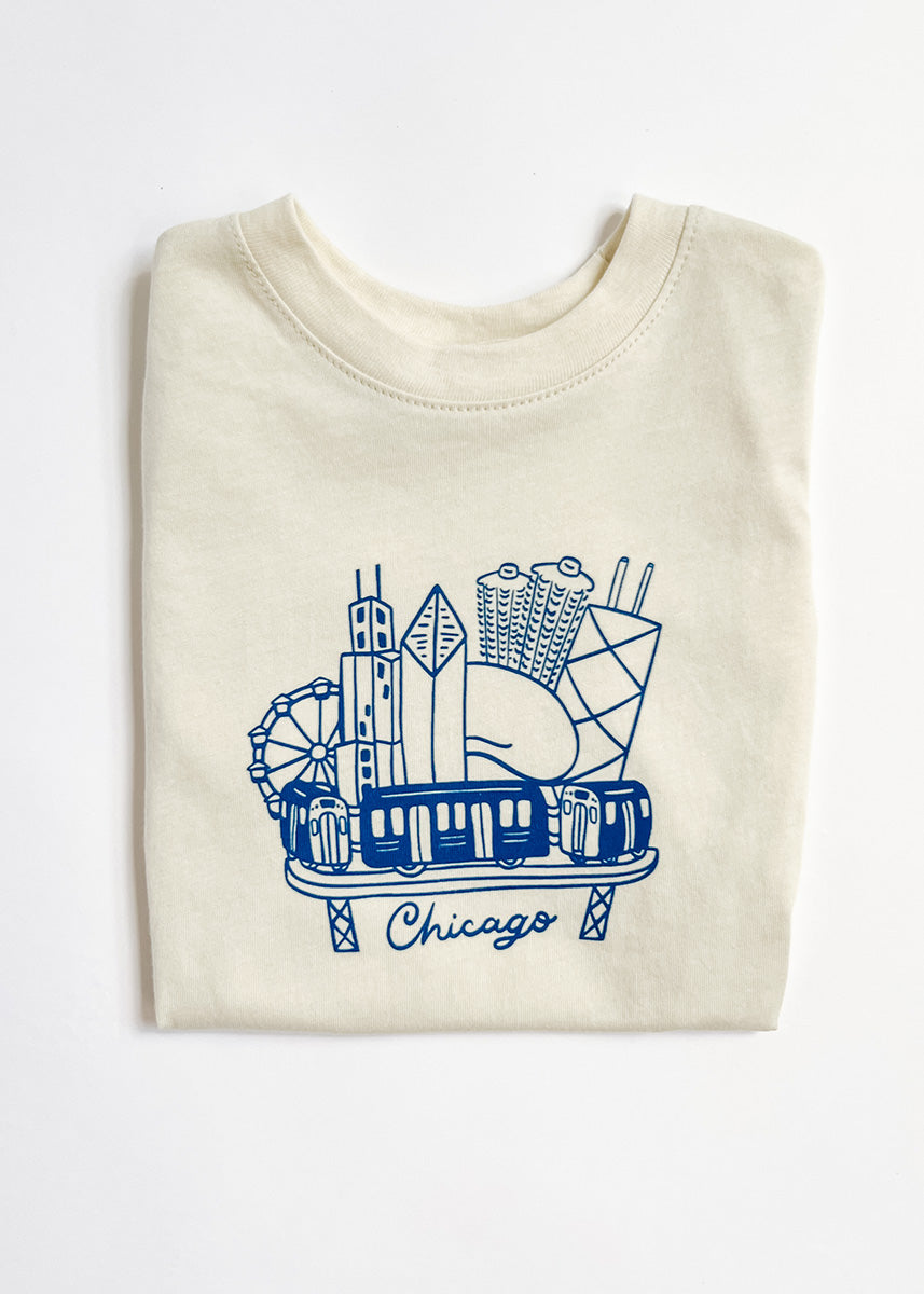 Sweet Home Chicago Skyline Baby & Toddler Tee
