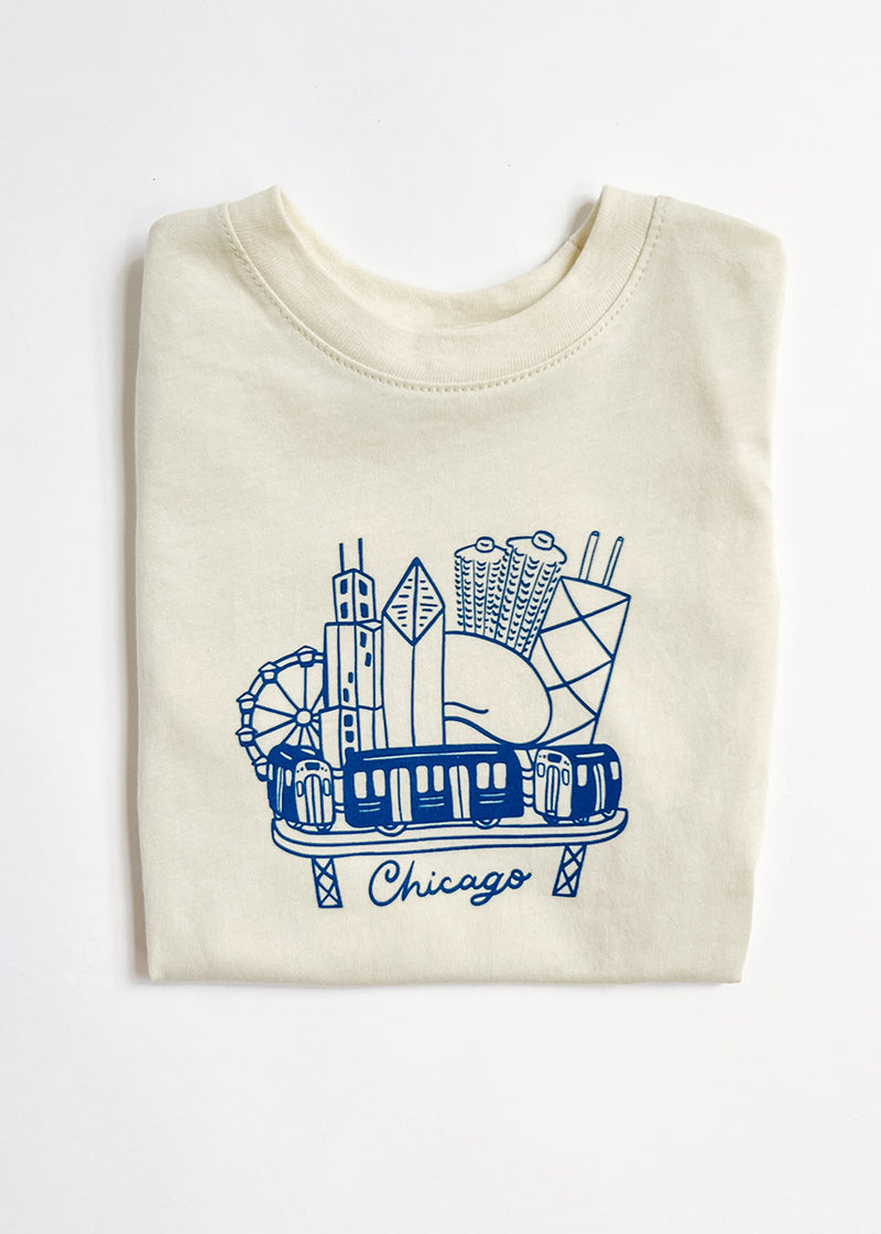 Sweet Home Chicago Skyline Baby & Toddler Tee