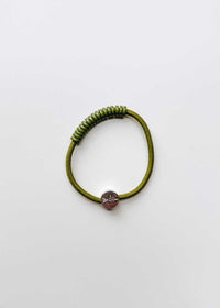 By Lilla Single Hair Tie Bracelet  - Enamel Discs