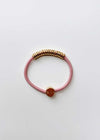 By Lilla Elastic Hairtie Bracelets - Gold Disc