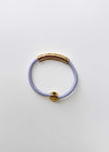 By Lilla Elastic Hairtie Bracelets - Gold Disc
