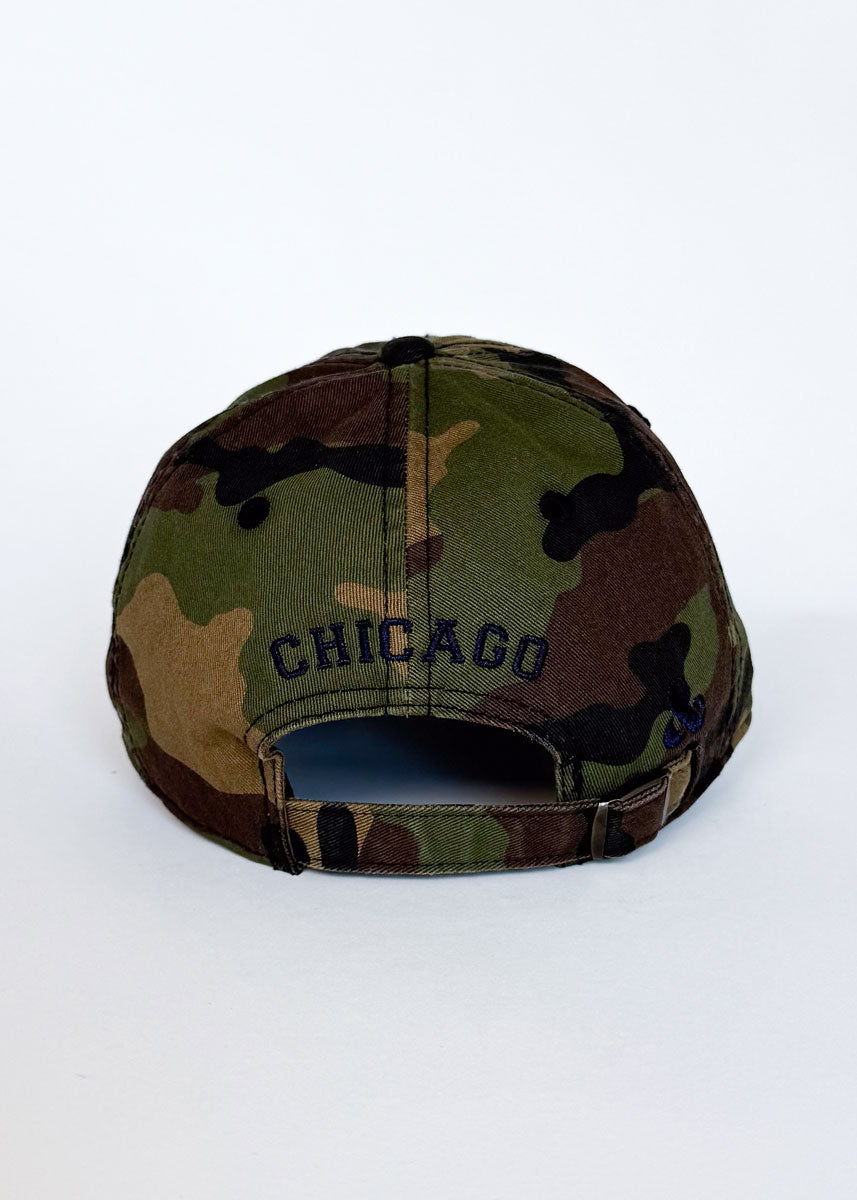 C is For Chicago Dad Hat - Camo