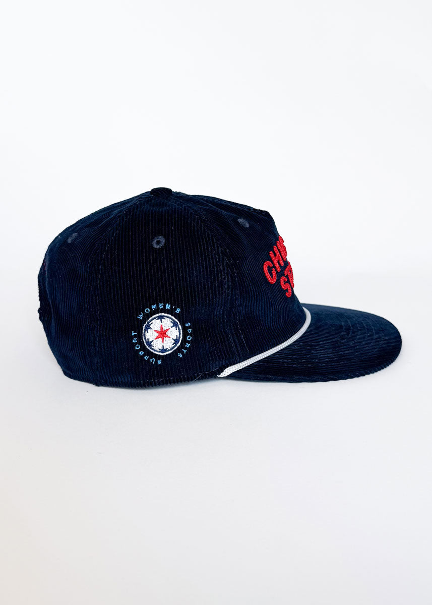 Chicago Stars FC Corduroy Rope Hat - Navy