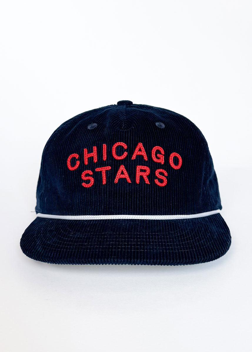Chicago Stars FC Corduroy Rope Hat - Navy