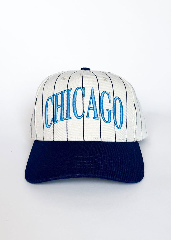 Chicago Stars FC Pinstripe Puff Hat