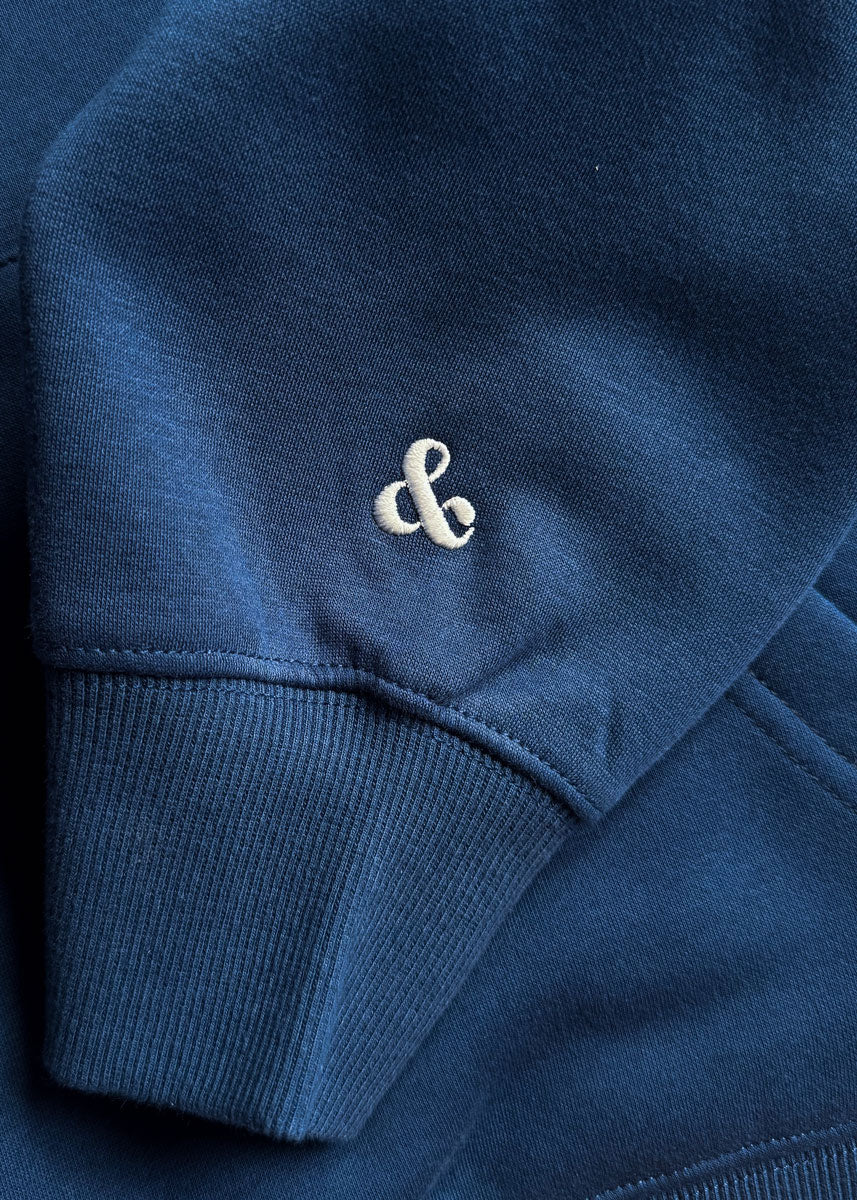 Chicago Icon Patch Hoodie - Navy